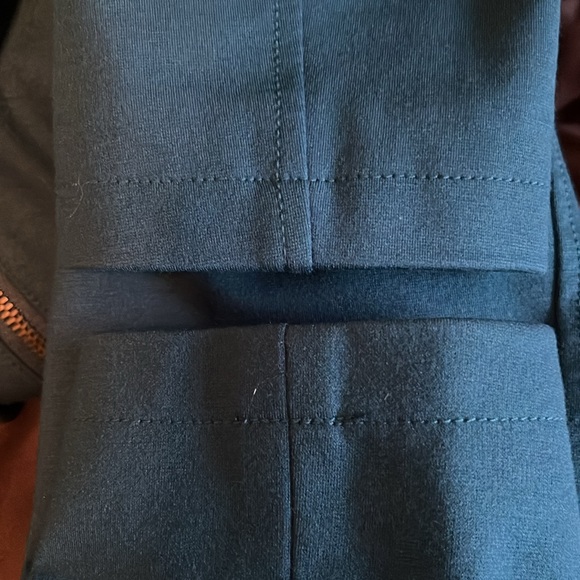 INC Moto Blazer Med with bronze zipper detail. - Picture 7 of 7